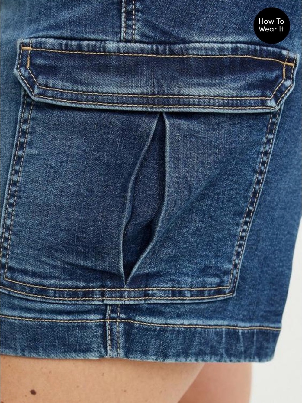 Torrid 8'' Weekend Bermuda Mid-Rise Jean Short NWOT - Picture 7 of 7
